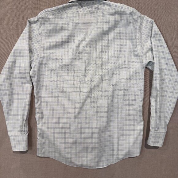 Brooks Brothers 1818 Non-Iron Supima Cotton Shirt 15.5 35 Plaid Check - Picture 3 of 8